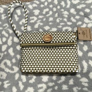 NWT wristlet… can be dressy or casual… great sturdy material